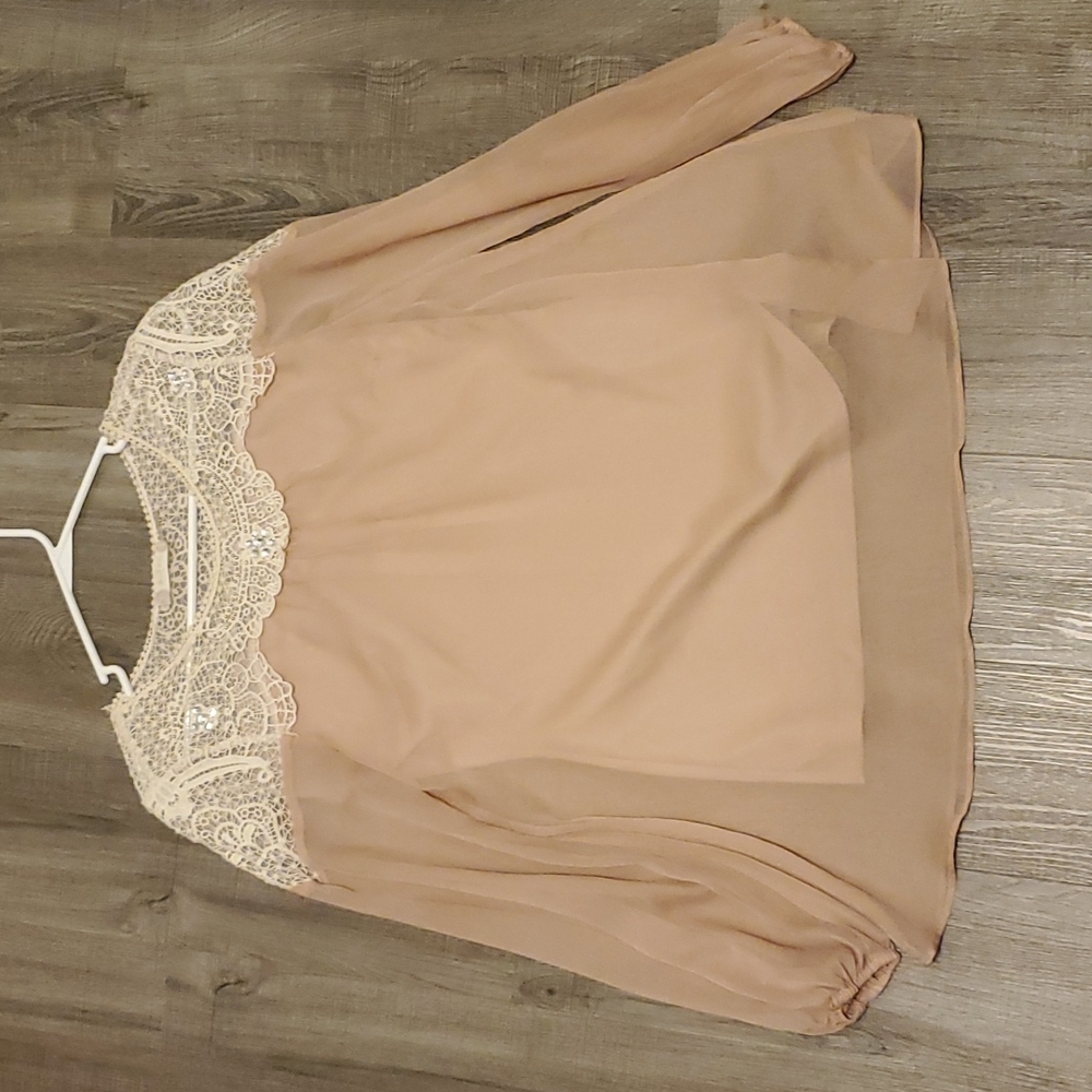 Altar'd State Lace Detailed Top